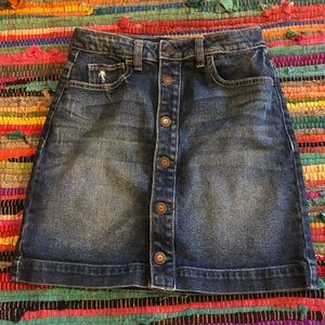 Hollister Vintage Stretch High-Rise Skirt